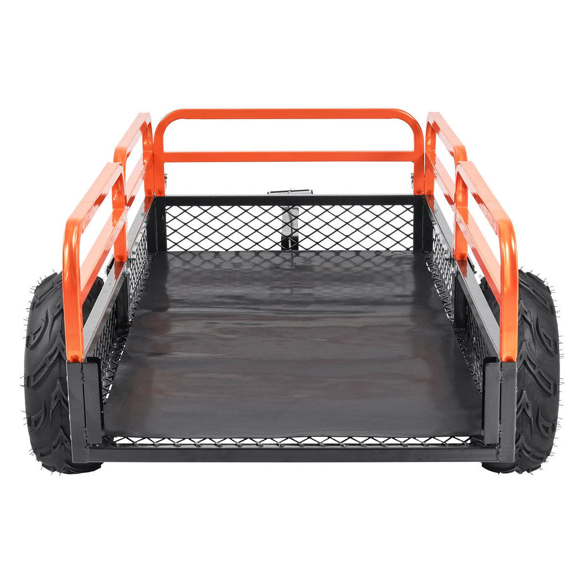 Heavy Duty Steel ATV Dump Trailer, 1500-Pound Load Capacity 15 Cubic Feet, Tow Behind Dump Cart Garden V952-HYTCWGK15CUFTPB5GV0