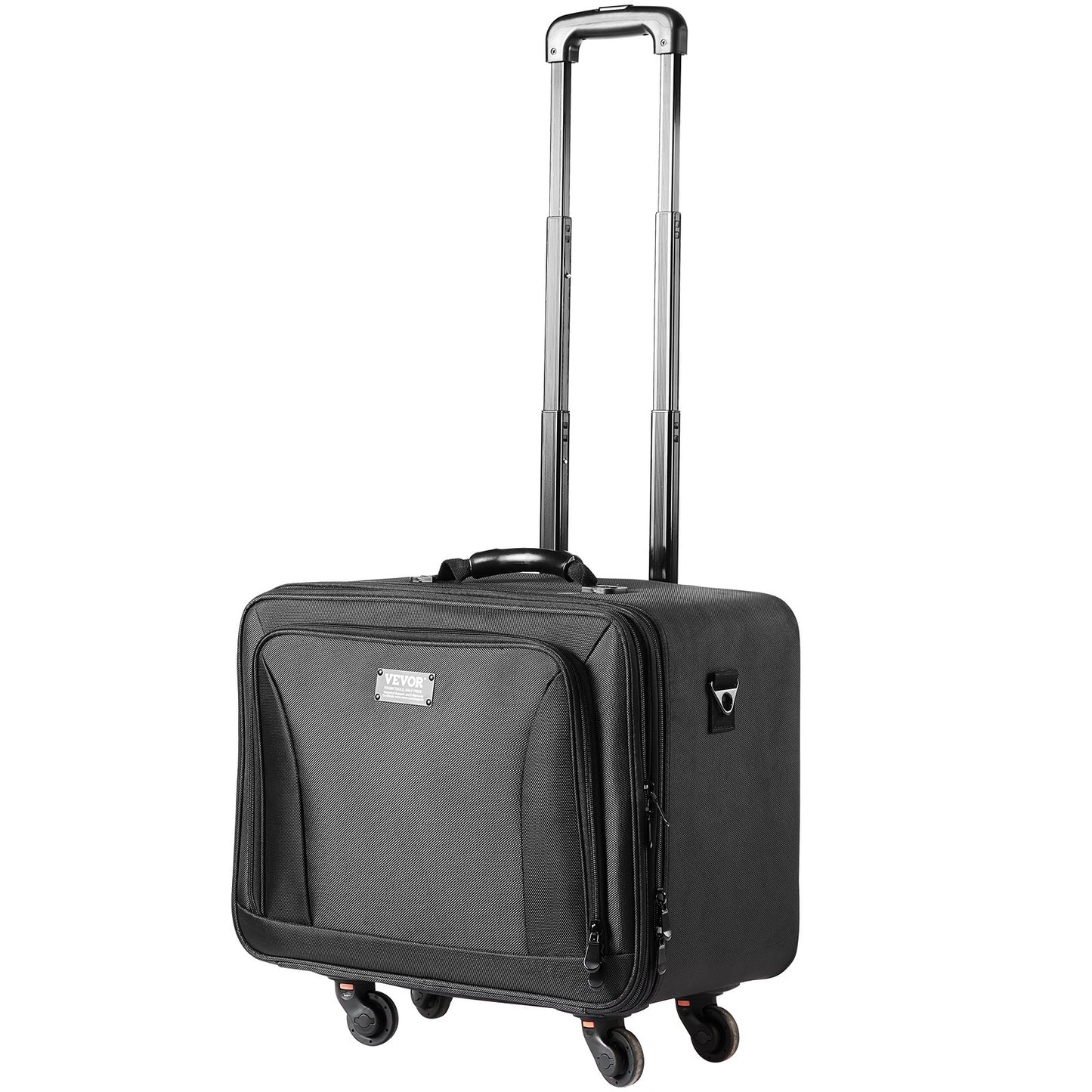 Rolling Makeup Train Case Large Storage 3 Tiers, Convenient Carry With Handle, Wheels, Strap, Professional V952-HZBXLGS3C000ZDTHJV0