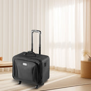 Rolling Makeup Train Case Large Storage 3 Tiers, Convenient Carry With Handle, Wheels, Strap, Professional V952-HZBXLGS3C000ZDTHJV0