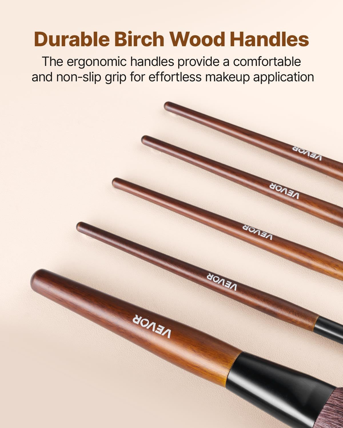9-Piece Makeup Brush Set for Foundation Blending Eyeshadow, Professional Makeup Brush Kit with Soft Natural V952-HZSTZHZSTZDW3HCRL001V0
