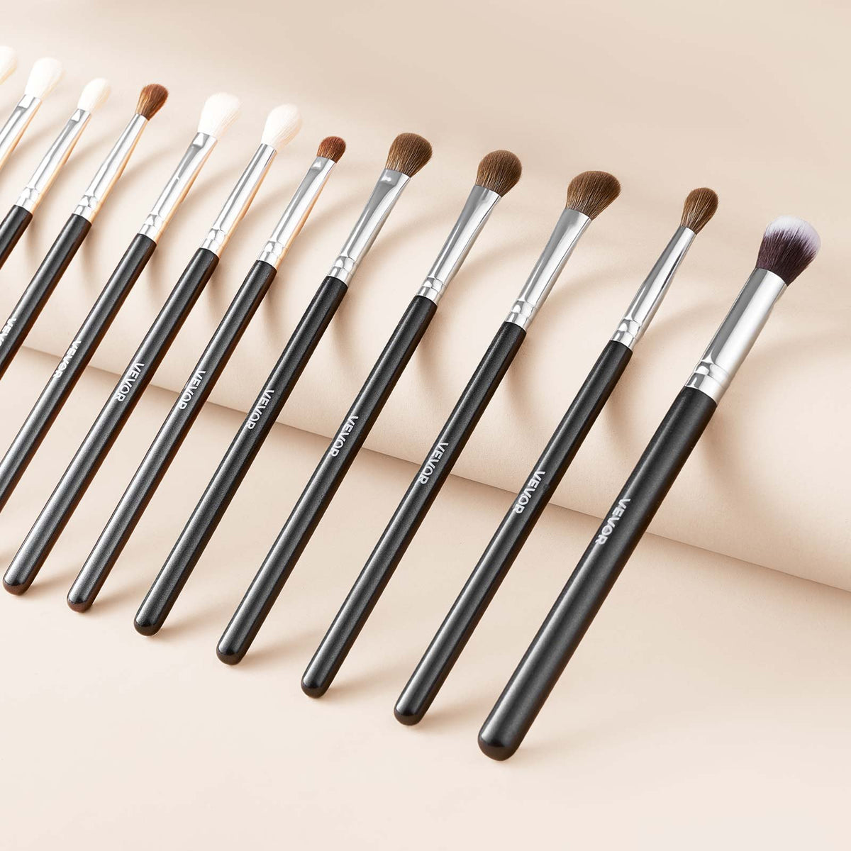 34-Piece Makeup Brush Set, Professional Brushes Kit for Foundation Blending Eyeshadow Concealer Blush - with V952-HZSTZHZSTZDWX383D001V0