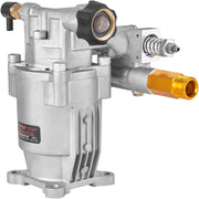 Pressure Washer Pump, 19 mm Shaft Horizontal, 3400 PSI, 2.5GPM, Replacement Power Washer Pumps Kit, Parts V952-HZXPBHZ34INCHU81SV0