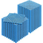 Modular Interlocking Cushion, 50 Pack 30 x 30 cm Splicing Drainage Mats, Soft PVC Interlocking Drainage Floor V952-HZXSJDD1212YAA9J2V0