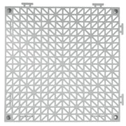 Modular Interlocking Cushion, 50 Pack 30 x 30 cm Splicing Drainage Mats, Soft PVC Interlocking Drainage Floor V952-HZXSJDD1212YF0ZXDV0