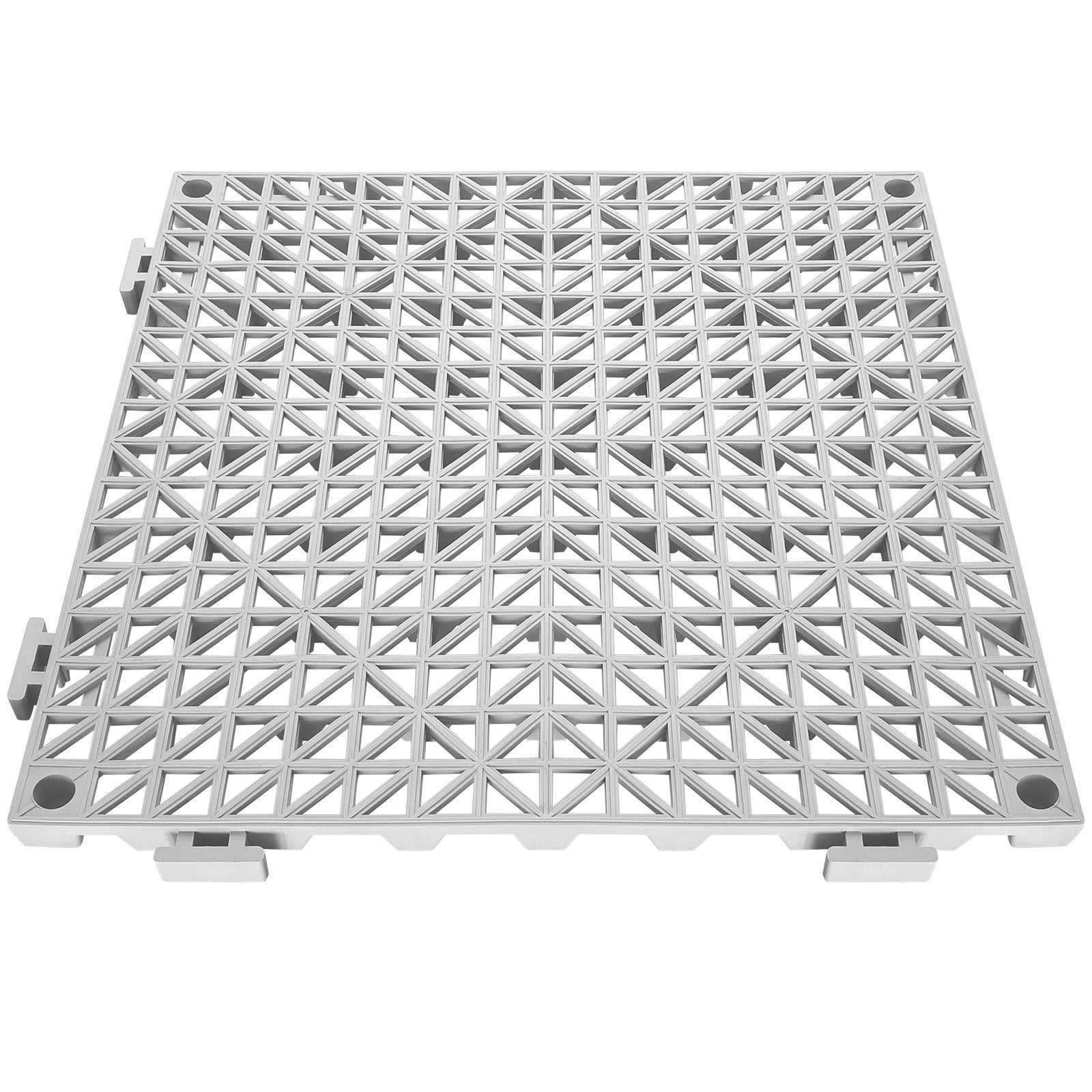Modular Interlocking Cushion, 50 Pack 30 x 30 cm Splicing Drainage Mats, Soft PVC Interlocking Drainage Floor V952-HZXSJDD1212YF0ZXDV0