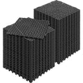 Modular Interlocking Cushion, 55 Pack 30 x 30 cm Splicing Drainage Mats, PVC Interlocking Drainage Floor V952-HZXSJDD1212YJT8W2V0