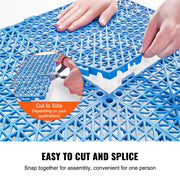 Modular Interlocking Cushion, 55 Pack 30 x 30 cm Splicing Drainage Mats, Soft PVC Interlocking Drainage Floor V952-HZXSJDD1212YP3ROIV0