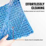 Modular Interlocking Cushion, 55 Pack 30 x 30 cm Splicing Drainage Mats, Soft PVC Interlocking Drainage Floor V952-HZXSJDD1212YP3ROIV0