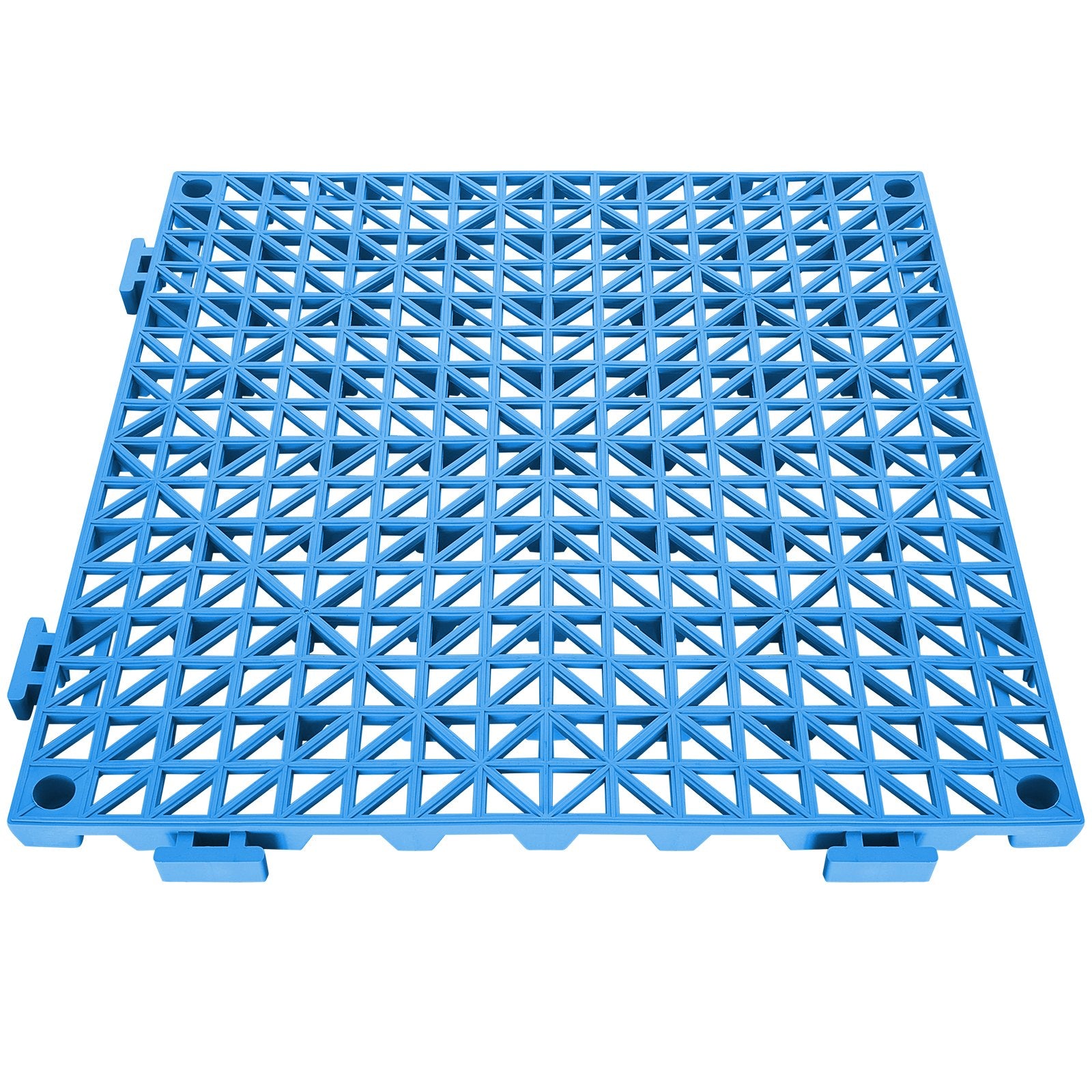 Modular Interlocking Cushion, 55 Pack 30 x 30 cm Splicing Drainage Mats, Soft PVC Interlocking Drainage Floor V952-HZXSJDD1212YP3ROIV0