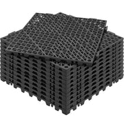 Modular Interlocking Cushion, 12 Pack 30 x 30 cm Splicing Drainage Mats, PVC Interlocking Drainage Floor V952-HZXSJDDHS12PQ3YS0V0