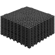 Modular Interlocking Cushion, 12 Pack 30 x 30 cm Splicing Drainage Mats, PVC Interlocking Drainage Floor V952-HZXSJDDHS12PQ3YS0V0