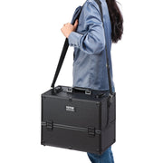 Makeup Train Case 370MM Large Portable Cosmetic Case, 6 Tier Trays Professional Makeup Storage Organizer Box V952-HZXXSTSZKS00Z8N9WV0