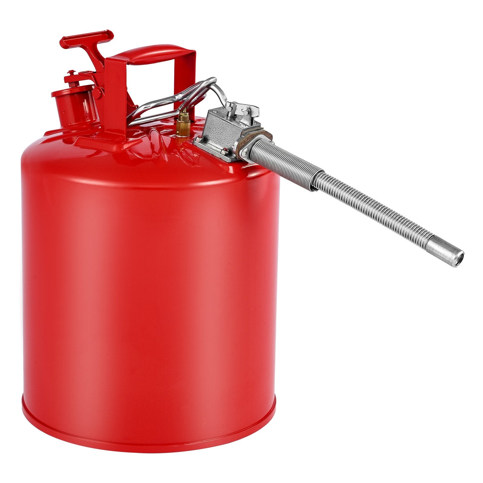 Safety Gas Can, 19 L Type II Red Safety Can for Gasoline with Stainless Steel Flame Arrester, Self-Closing V952-IIXAQGHSJS5J6X3JB001V0