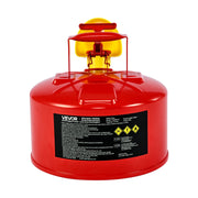 Safety Gas Can, 9.5 L Type I Red Safety Can for Gasoline with Stainless Steel Flame Arrester, Self-Closing V952-IXAQGHSJS25J0FRGJ001V0