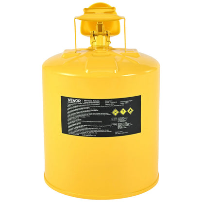 Safety Can, 19 L Type I Yellow Safety Can for Diesel with Stainless Steel Flame Arrester, Self-Closing Lid, V952-IXAQGHSJS5JLW7T1O001V0