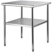 Stainless Steel Work Prep Table Commercial Food Prep Table 30x30x36in V952-J30X30X36INCHMQ0DV0
