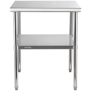 Stainless Steel Work Prep Table Commercial Food Prep Table 30x30x36in V952-J30X30X36INCHMQ0DV0