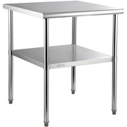 Stainless Steel Work Prep Table Commercial Food Prep Table 30x30x36in V952-J30X30X36INCHMQ0DV0