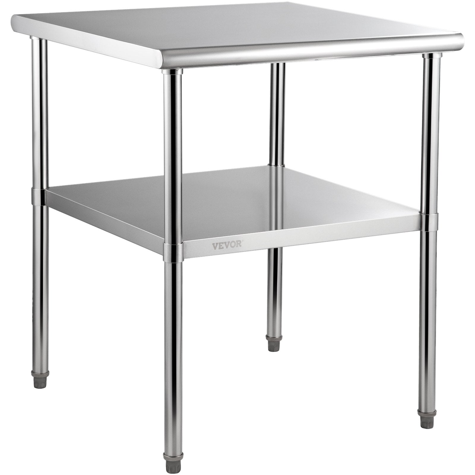 Stainless Steel Work Prep Table Commercial Food Prep Table 30x30x36in V952-J30X30X36INCHMQ0DV0