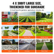 4FTx300FT Premium Heavy Duty Weed Barrier Landscape Fabric, 3.2OZ Woven Geotextile Fabric Under Gravel, High V952-JBXBZ4300FT3KX8BVV0