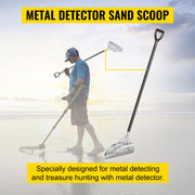 Metal Detector Sand Scoop Detecting Hunting Scoop w/ Carbon Fiber Handle V952-JBXGS11.5*8-1NZLBV0