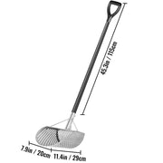Metal Detector Sand Scoop Detecting Hunting Scoop w/ Carbon Fiber Handle V952-JBXGS11.5*8-1NZLBV0