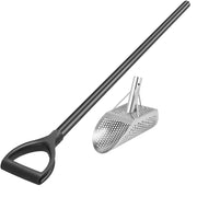 Metal Detector Sand Scoop Detecting Hunting Scoop w/ Carbon Fiber Handle V952-JBXGS11.5*8-1NZLBV0