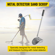 Metal Detector Sand Scoop Metal Detecting Hunting Scoop w/ Steel Handle V952-JBXGSCTZ8*6QH3C9FV0