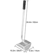 Metal Detector Sand Scoop Metal Detecting Hunting Scoop w/ Steel Handle V952-JBXGSCTZ8*6QH3C9FV0