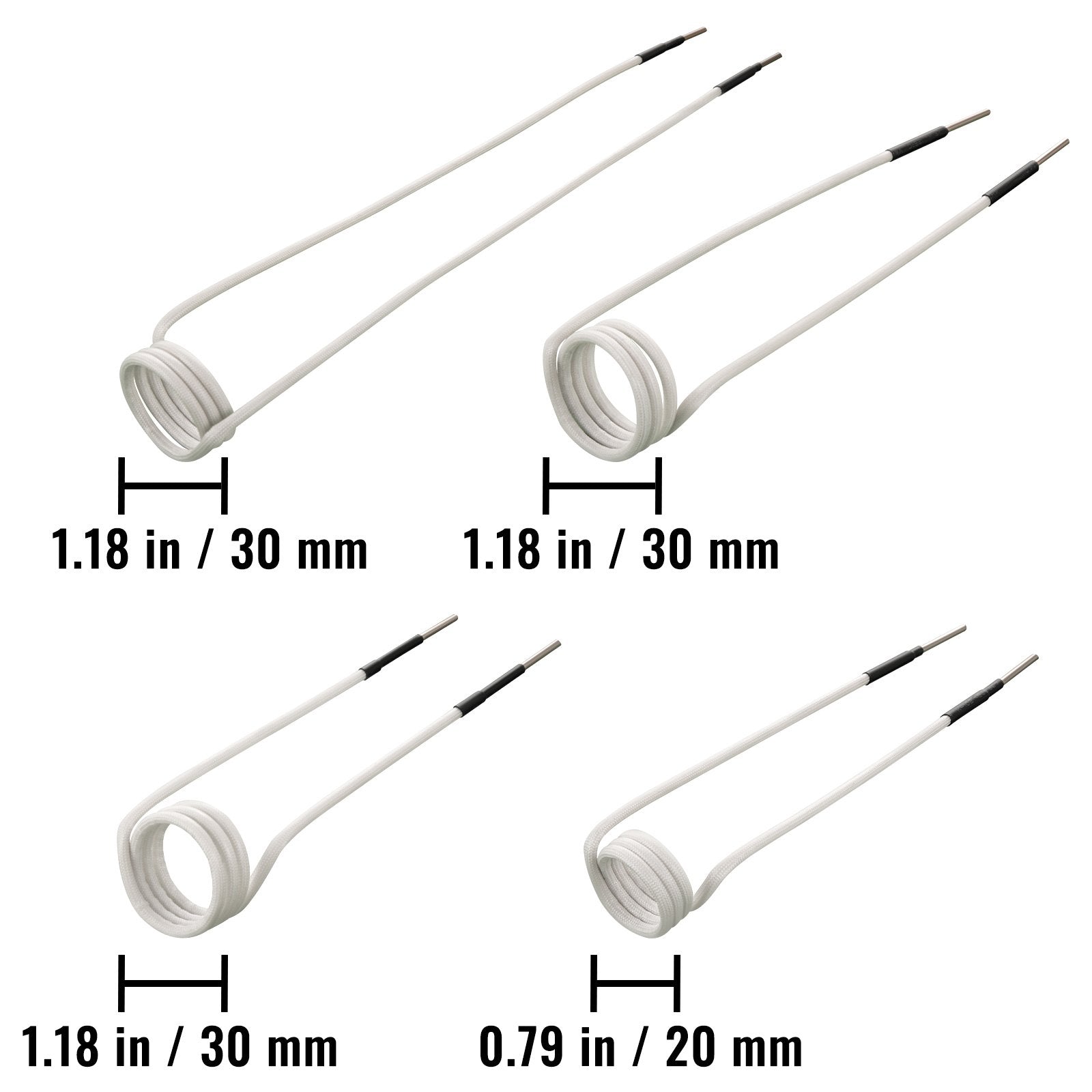Induction Heater Coil Kit Induction Coils 8PCS For Removing Rusty Bolts V952-JBXQ8PC62H9IXRFT2V0