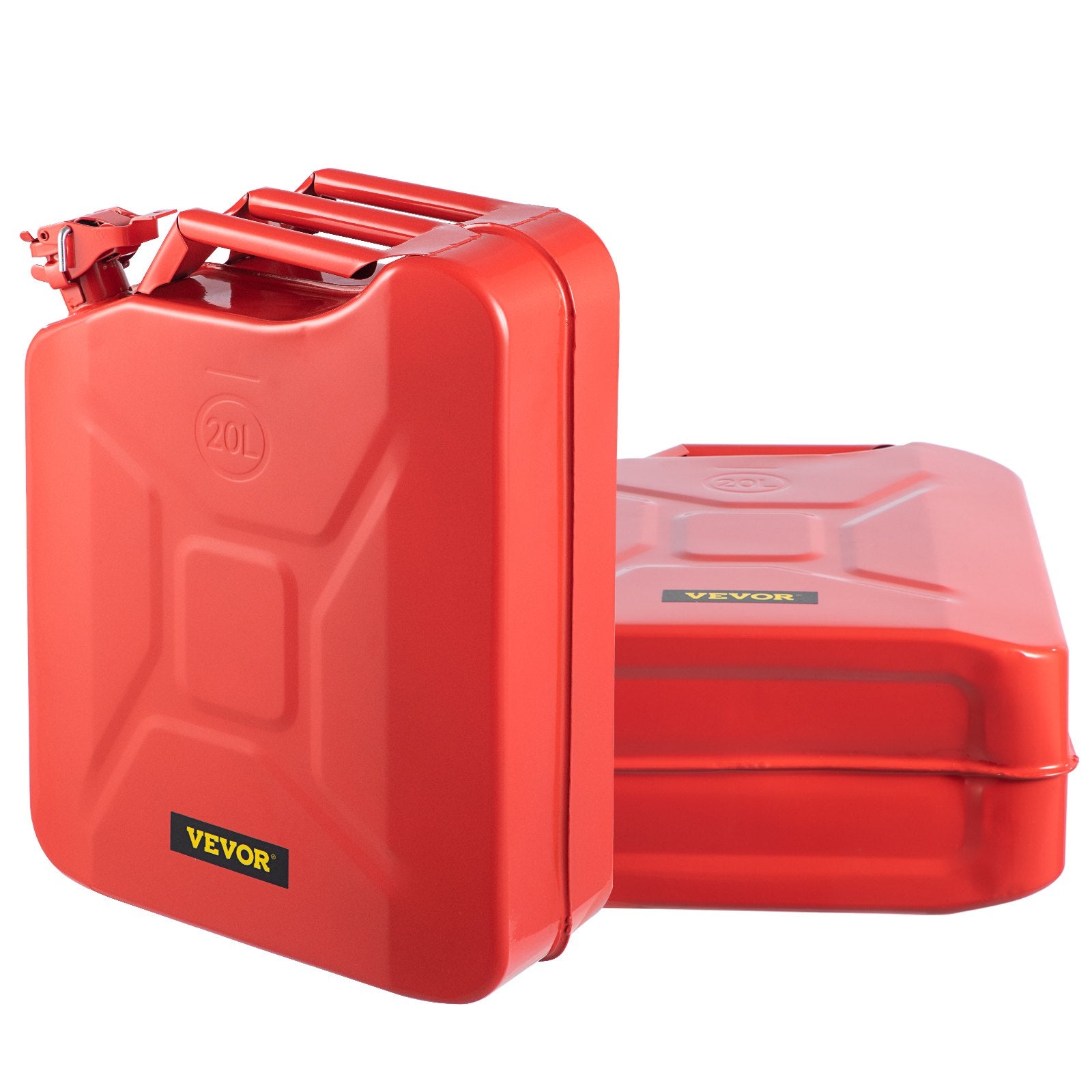 Jerry Fuel Can, 20 L Portable Jerry Gas Can with Flexible Spout System, Rustproof & Heat-resistant Steel Fuel V952-JBYTLBDDWC3L5ZRTGV0