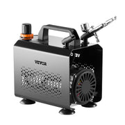 Airbrush Kit Air Brush Kit 1/6 HP Air Compressor 1 Airbrush 3 Tips Paint V952-JCBTZW1AGWQGX7JMO001V3
