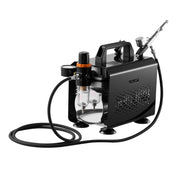 Airbrush Kit Air Brush Kit 1/6 HP Air Compressor 1 Airbrush 3 Tips Paint V952-JCBTZW1AGWQGX7JMO001V3