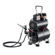 Airbrush Kit Air Brush Kit 1/6 HP Air Compressor Tank 1 Airbrush 3 Tips V952-JCBTZW1AGYQGDY7AH001V3
