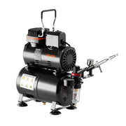 Airbrush Kit Air Brush Kit 1/6 HP Air Compressor Tank 1 Airbrush 3 Tips V952-JCBTZW1AGYQGDY7AH001V3