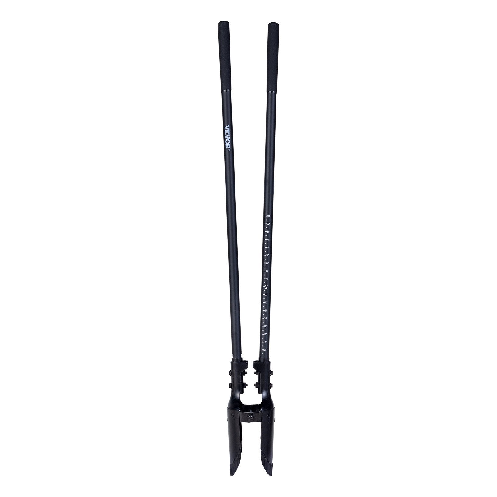Post Hole Digger, Heavy Duty Post Hole Digger with Fiberglass Handle, Manual Hole Digger with Scale Markings V952-JCKJCKBX0000YTEGTV0
