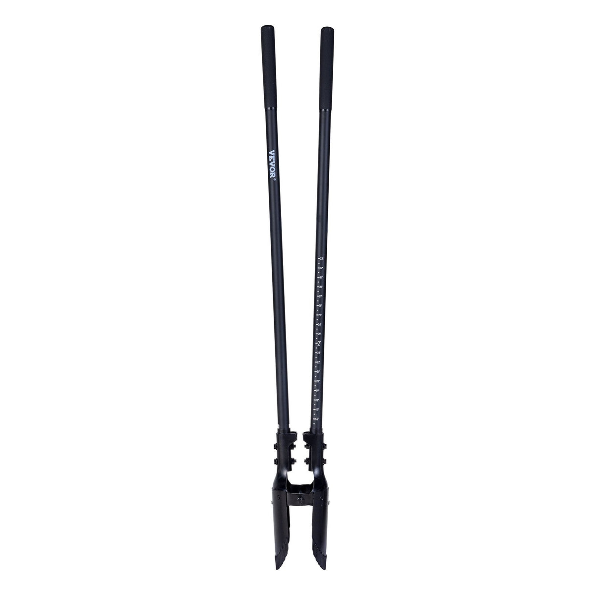 Post Hole Digger, Heavy Duty Post Hole Digger with Fiberglass Handle, Manual Hole Digger with Scale Markings V952-JCKJCKBX0000YTEGTV0