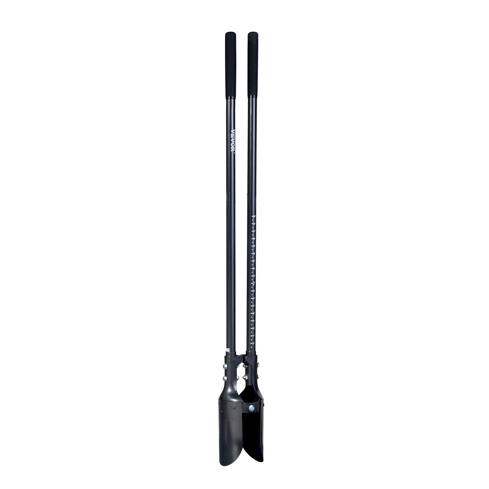 Post Hole Digger, Heavy Duty Post Hole Digger with Carbon Steel Handle, Manual Hole Digger with Scale V952-JCKJCKJS0000DKV7ZV0