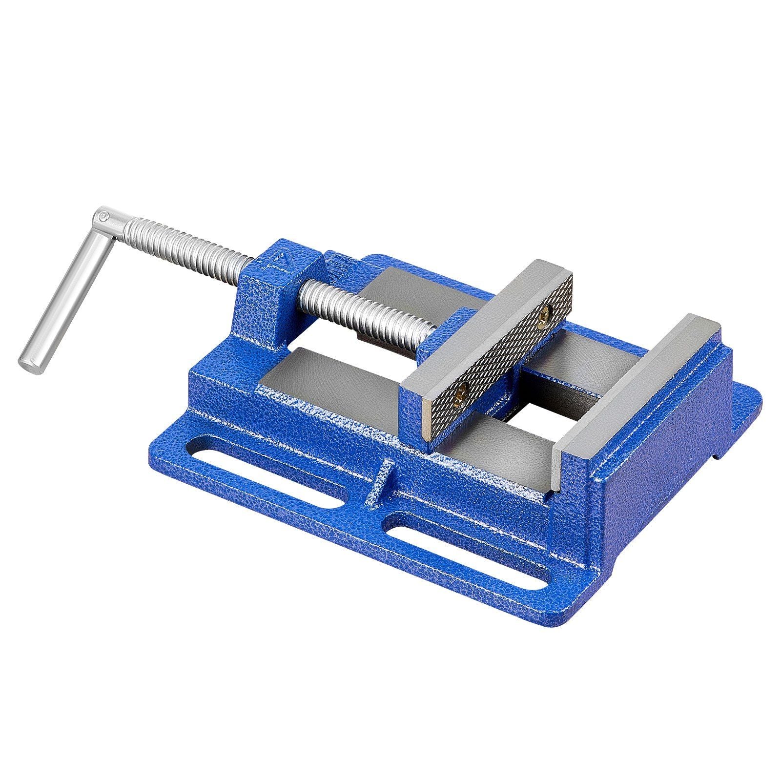 Drill Press Vise, 4 Inch Jaw Width, Portable Bench Vise, Slotted Base for Easy Installation, Durable Cast V952-JCTHQ4YCJYPKK6UEY001V0