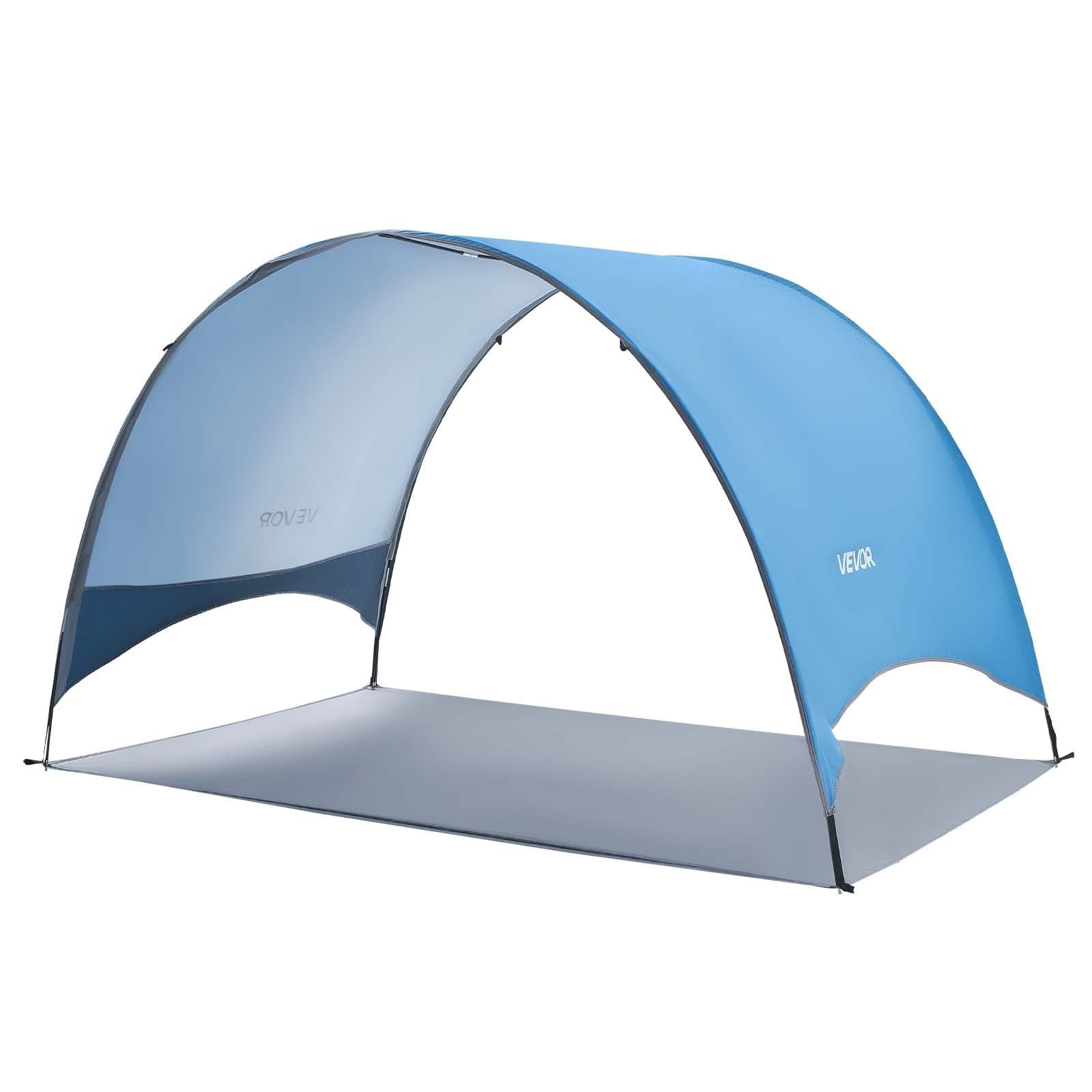 Beach Tent Sun Shelter for 3 Person, UPF 50+ Protection, Portable Sun Shade Canopy with Carrying Bag & Ground V952-JCXHTZPLS3RC7E4E5001V0