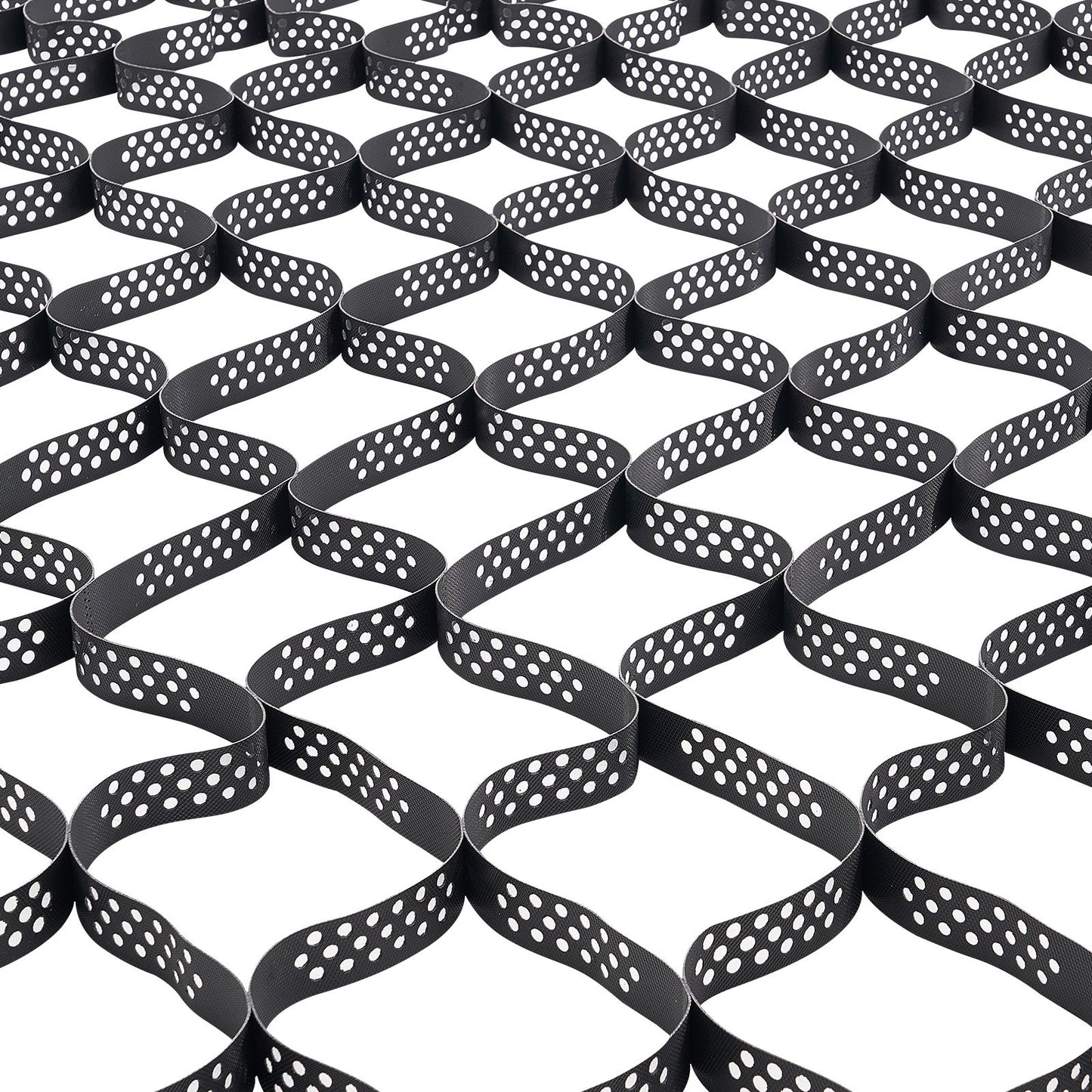 Gravel Grid, 2 Inch Depth, 32.81 x 9.84 FT / 10000 x 3000 mm, 1880 LBS Per Sq ft Grass Ground Retainer, V952-JDWG2INCH328XV8M0001V0