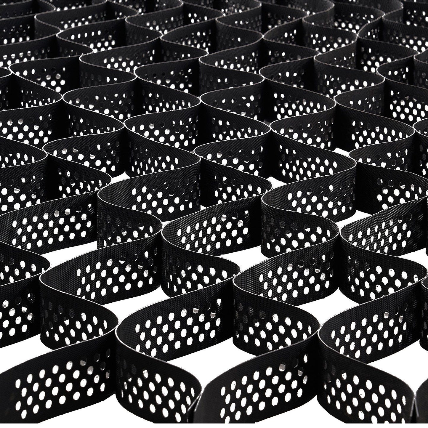 Gravel Grid, 75mm Depth, 5.2 x 2.7m, 853kg Per Sq ft Grass Ground Retainer, Permeable Geo Grids Driveway V952-JDWG3INCH179IELUT001V0