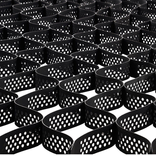 Gravel Grid, 75mm Depth, 5.2 x 2.7m, 853kg Per Sq ft Grass Ground Retainer, Permeable Geo Grids Driveway V952-JDWG3INCH179IELUT001V0