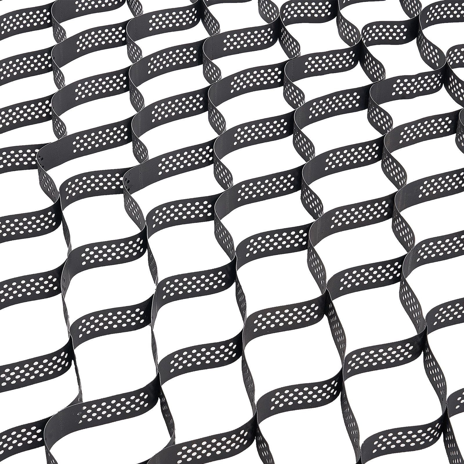 Gravel Grid, 75mm Depth, 5.2 x 2.7m, 853kg Per Sq ft Grass Ground Retainer, Permeable Geo Grids Driveway V952-JDWG3INCH179IELUT001V0