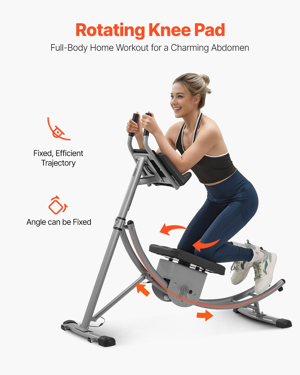 AB Workout Machine Equipment Home Gym Core Abdominal Trainers Adjustable V952-JFJQGSHGDHKP1GBEOV9
