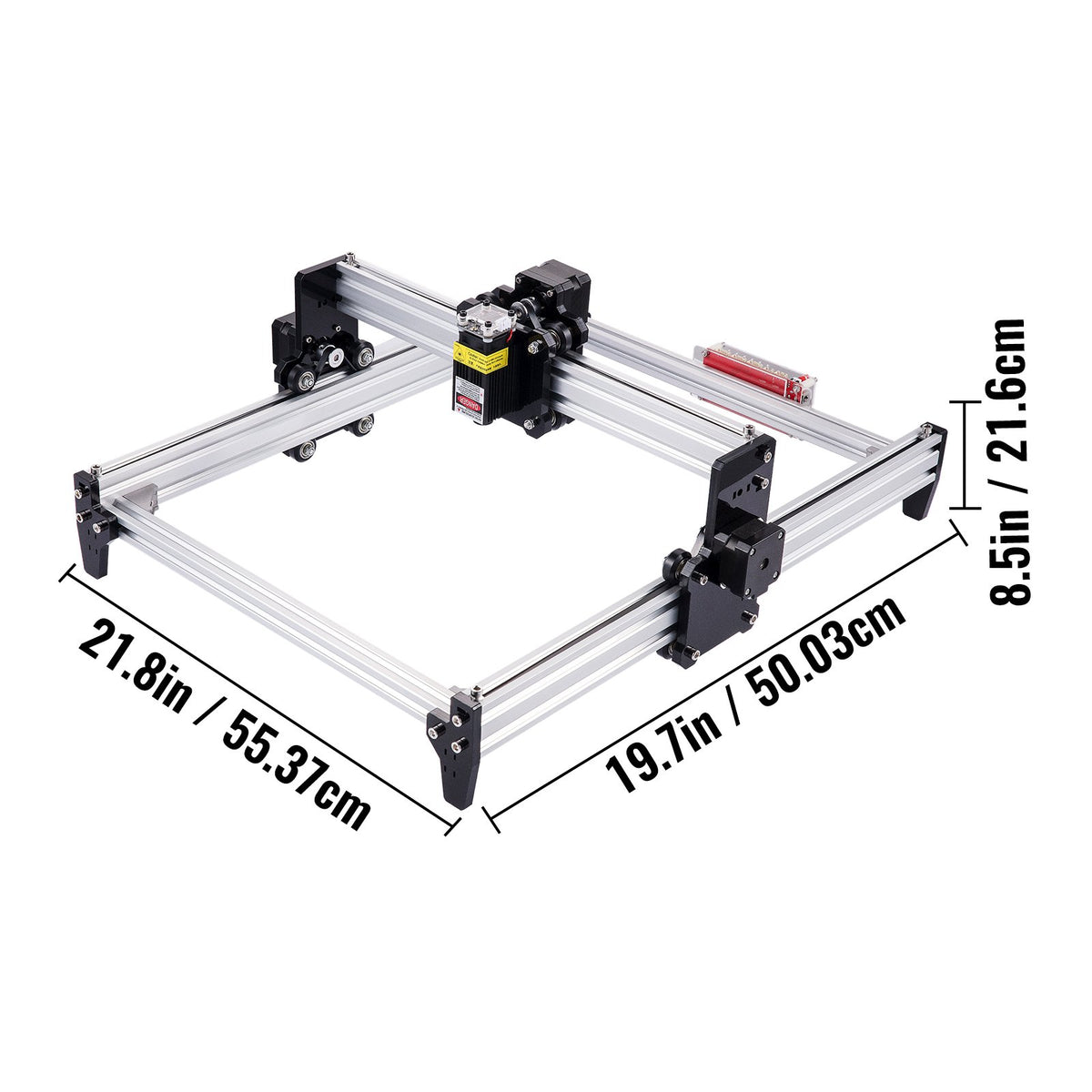 CNC 3040 15000MW CNC Machine 395(X) x 285(Y)Mm Effective Working Area 3040 CNC Router Machine GRBL Control V952-JGDKJ30X40CM15W01V3