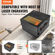 Laser Engraver Enclosure 800 x 800 x 500 mm Fireproof Protective Cover V952-JGDKJBHZJGDK1M3Z8V9