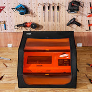 Laser Engraver Enclosure, 800 x 800 x 500 mm, Flame Retardant and Fireproof Protective Cover, with Exhaust V952-JGDKJBHZJGDK5Z5H1V9