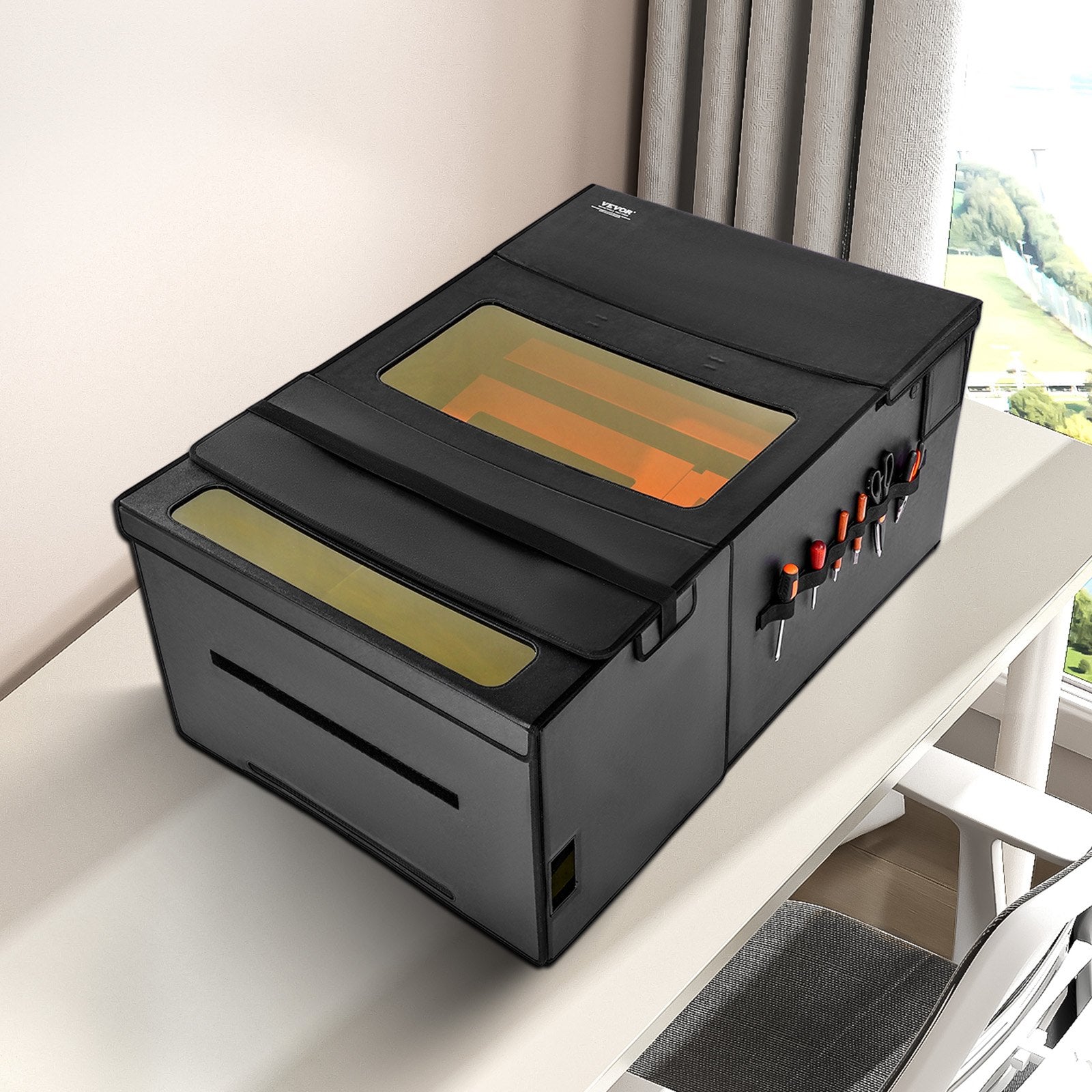 Laser Engraver Enclosure 1228 x 800 x 500 mm Fireproof Protective Cover V952-JGDKJBHZJGDKGK9YFV9