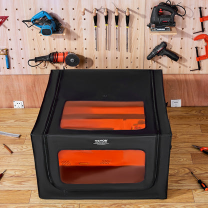 Laser Engraver Enclosure 800 x 800 x 500 mm Fireproof Protective Cover V952-JGDKJBHZJGDKVPBX3V9